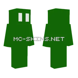 Dark Green Guy Minecraft skin