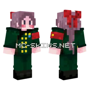 Dark Green Military Uniform