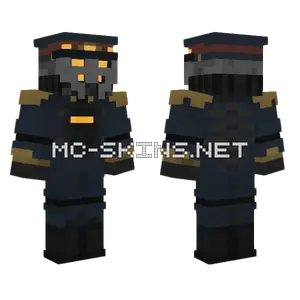 Dark Guard Uniform Minecraft skin