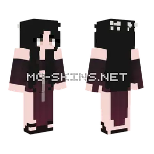 Dark Haired Girl Minecraft skin