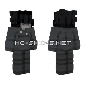 Dark Hooded Figure Minecraft skin