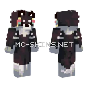 Dark Hooded Figure Minecraft skin