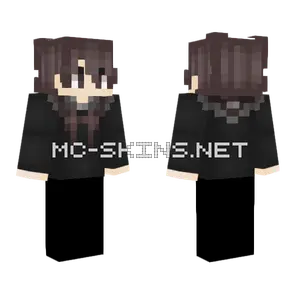 Dark Hoodie Boy Minecraft skin