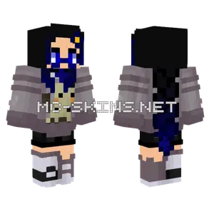 Dark Kim Mimikyu Outfit Minecraft skin