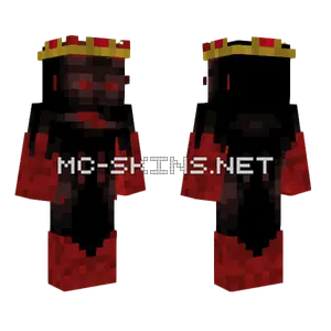 Dark King Minecraft skin