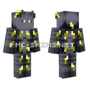 Dark Knight Armor Minecraft skin