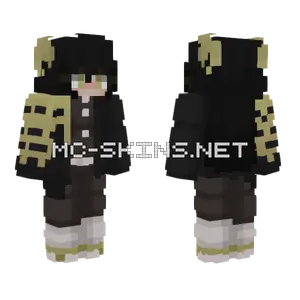 Dark Military Uniform Minecraft skin
