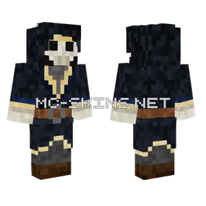 Dark Necromancer Minecraft skin