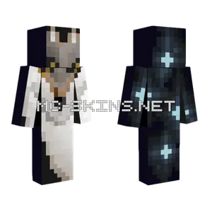 Dark Penguin Suit Minecraft skin