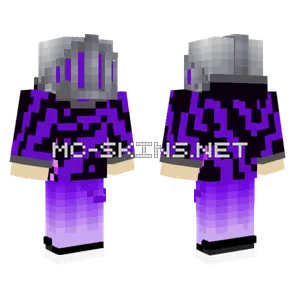 Dark Purple Knight Minecraft skin