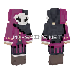 Dark Purple Outfit Minecraft skin