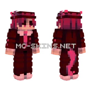 Dark Red School Uniform