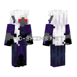 Dark Robot Warrior Minecraft skin