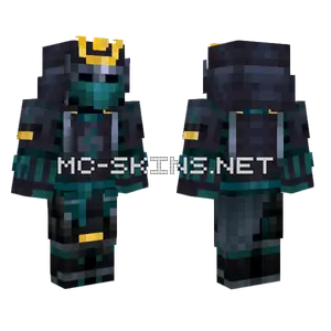 Dark Samurai Minecraft skin