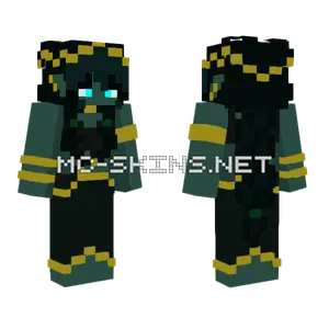 Dark Samurai Warrior Minecraft skin