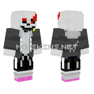 Dark Sans Minecraft skin