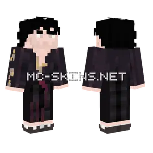 Dark School Uniform Minecraft skin