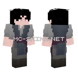 Dark School Uniform Boy Minecraft skin