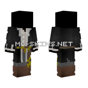 Dark Suit Gentleman Minecraft skin