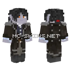 Dark Suit Vampire Minecraft skin