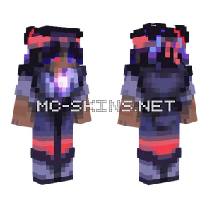 Dark Venom Suit Minecraft skin