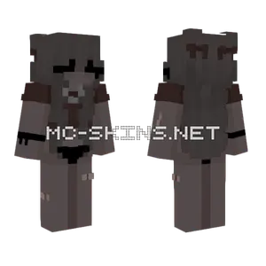 Dark Wolf Skin Minecraft skin