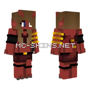 Darkfire Boy Minecraft skin