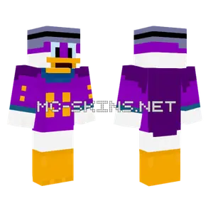 Darkwing Duck Minecraft skin