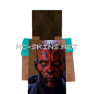 Darth Maul cape, outside and lining