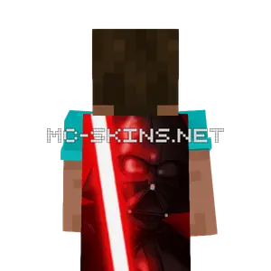 Darth Vader cape, outside and lining