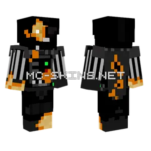 Darth Vader Damaged Suit Minecraft skin