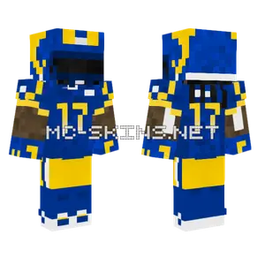 Davante Adams NFL Minecraft skin