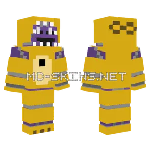 Dave Miller Springbonnie Minecraft skin