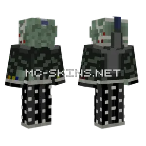 Davros Genesis Of The Daleks Minecraft skin