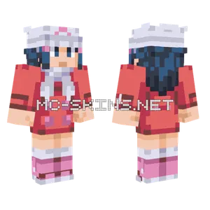 Dawn Platinum Minecraft skin