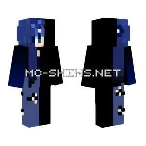 Day And Night Incomplete Collab Minecraft skin