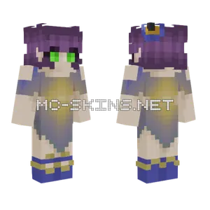 Day Night Witch Minecraft skin