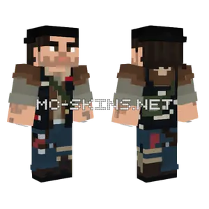 Deacon St John Days Gone Minecraft skin