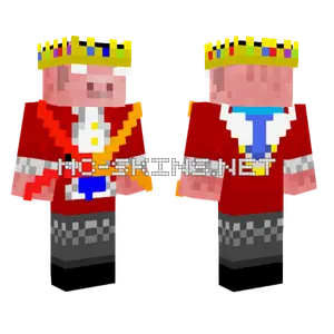 Dead Technoblade Minecraft skin