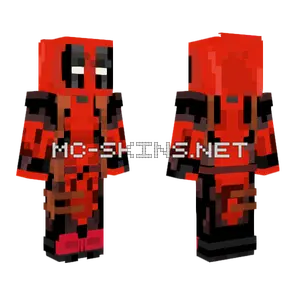 Deadpool Comics Skin Minecraft skin