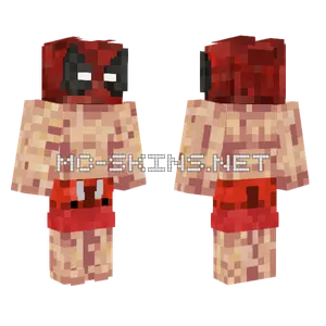 Deadpool Ferran Banyador Minecraft skin