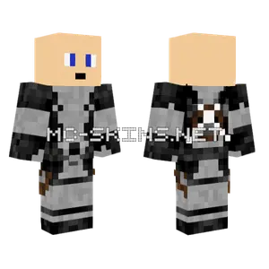 Deadpool No Mask Minecraft skin