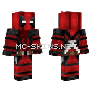 Deadpool Skin Minecraft skin