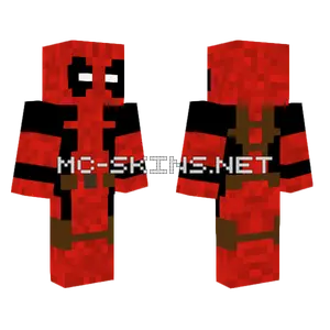 Deadpool Skin Minecraft skin