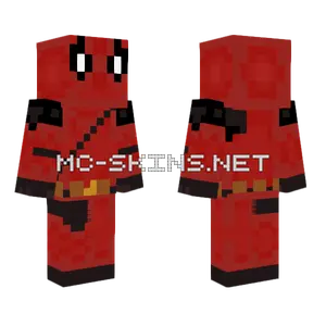 Deadpool Skin Minecraft skin