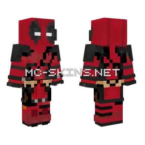 Deadpool Skin Minecraft skin