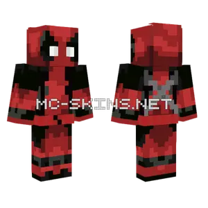 Deadpool Skin Minecraft skin