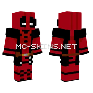 Deadpool Skin Minecraft skin