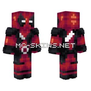 Deadpool Skin Minecraft skin