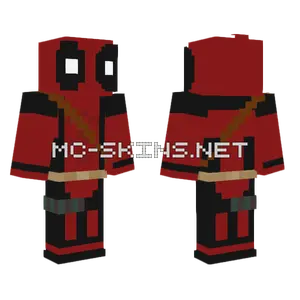 Deadpool Skin Minecraft skin